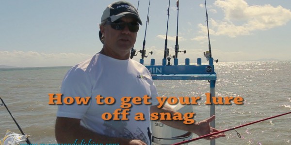 How to get your lure off a snag