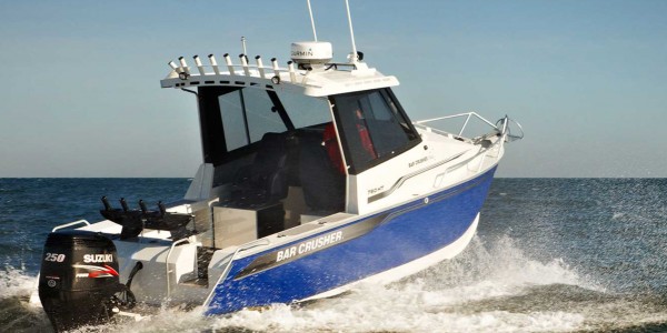 Bar crusher leads the way in aluminium fishing boat design