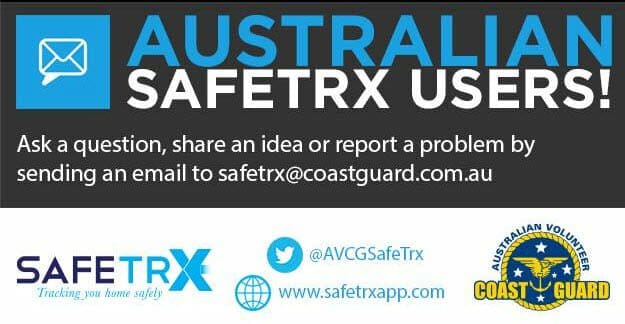 Coast guard safetrx app for boating safety