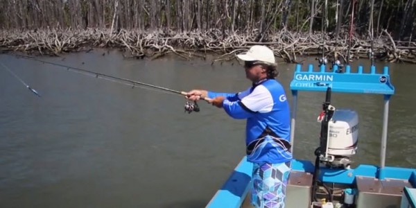 safe and accurate lure casting with a spinning reel