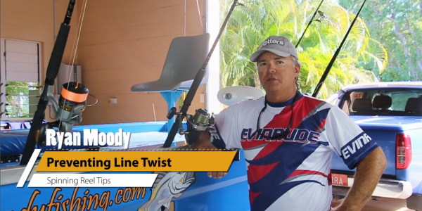 How to prevent line twist when using a spinning reel