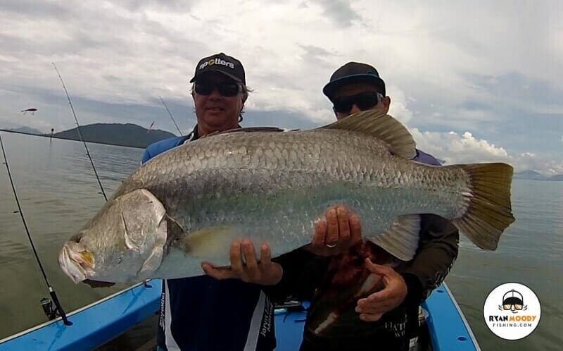 Fishing for barramundi in Queensland