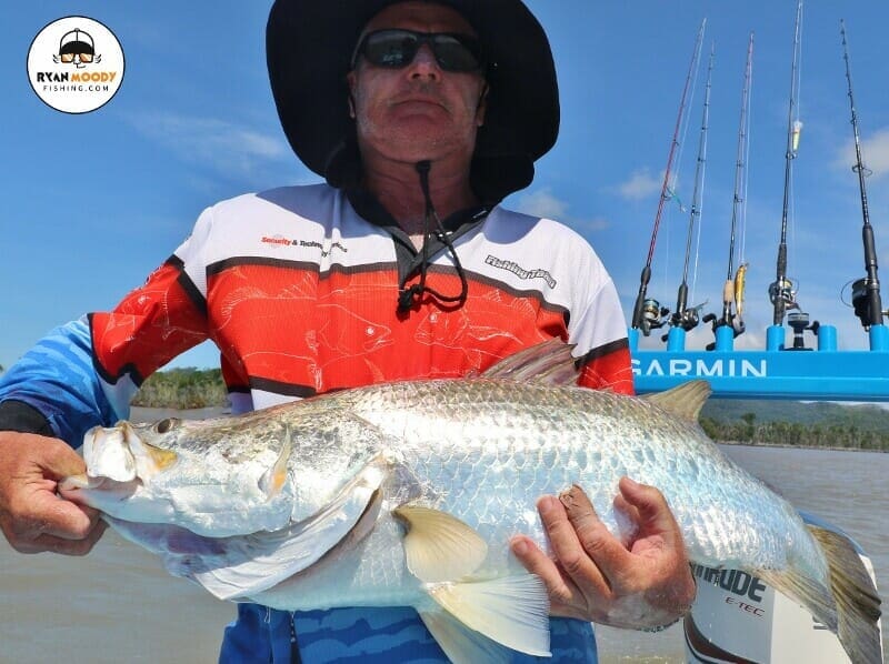 Massive barramundi caught at Hinchinbrook