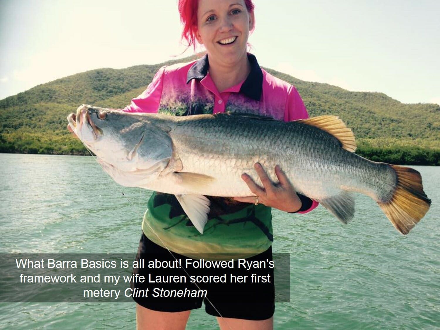 Learn about catching big barramundi in Queensland with barra basics online fishing course