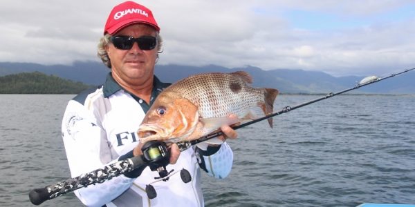 fishing for fingermark using as bait caster