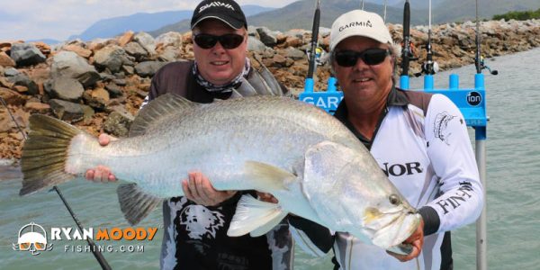Ryan Moody catches 2000 barra over one metre