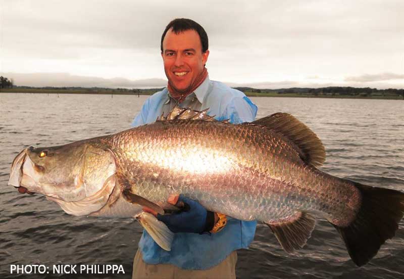 Catching barramundi in Tinaroo Dam on fishing lures