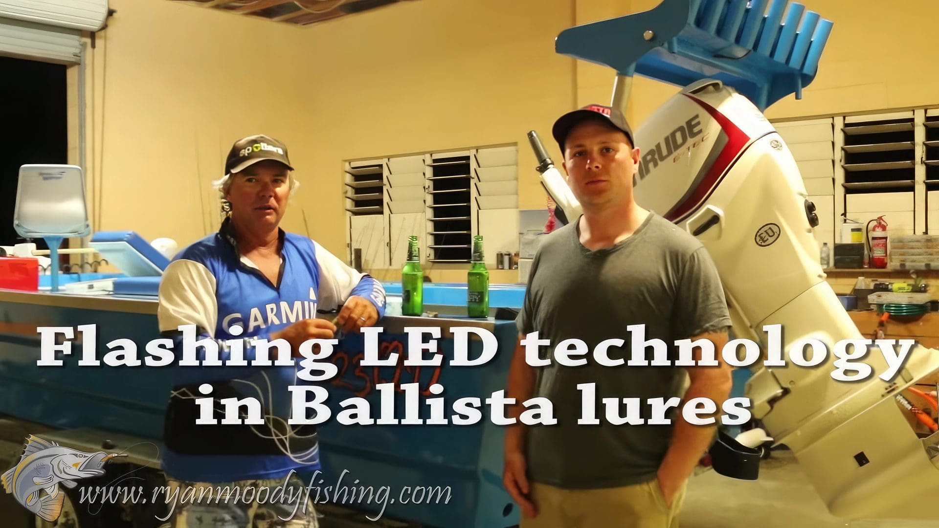 Catching barra using Balista LED lure technology-upscaled