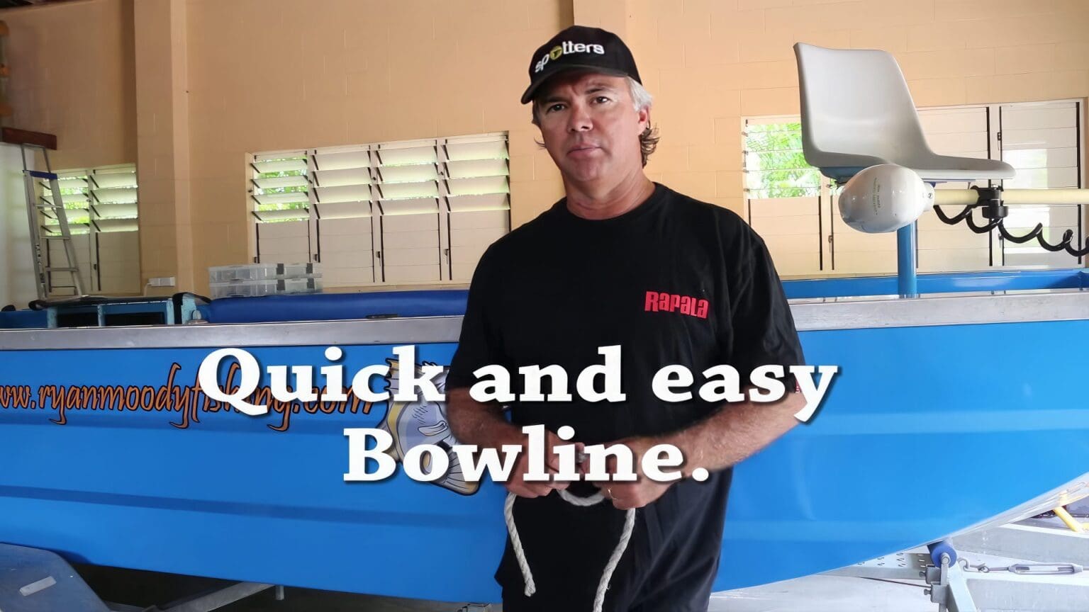 Easy Anchor Retrieval using a float. Ryan Moody Fishing