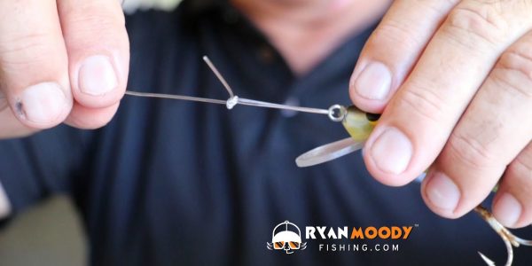 How to tie a perfection loop fishing knot instead of using a snap swivel