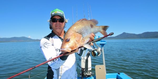 Anchoring on a fingermark school can yield good catches of this beautiful fish