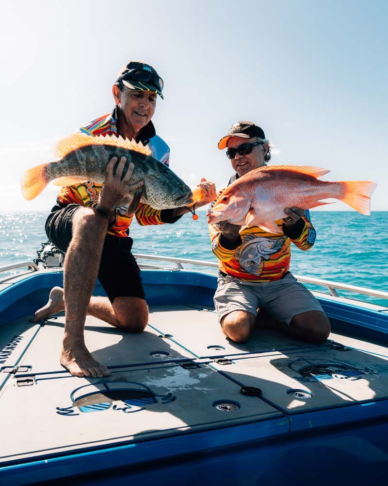 Fish caught on sinking stick bait lures