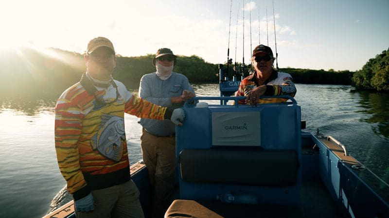 Heading out for a day fishing wide offshore Cairns