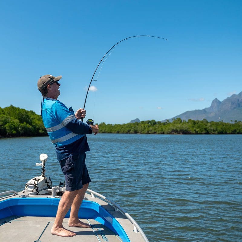 Man fishing