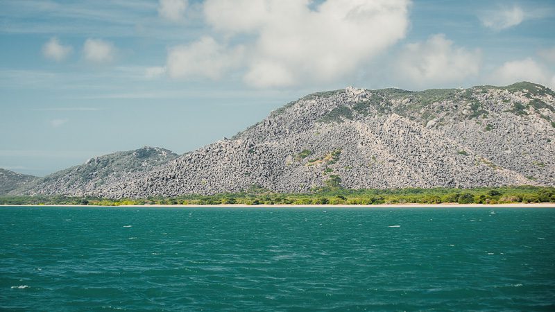 Granite rock mountains at Cape Melville