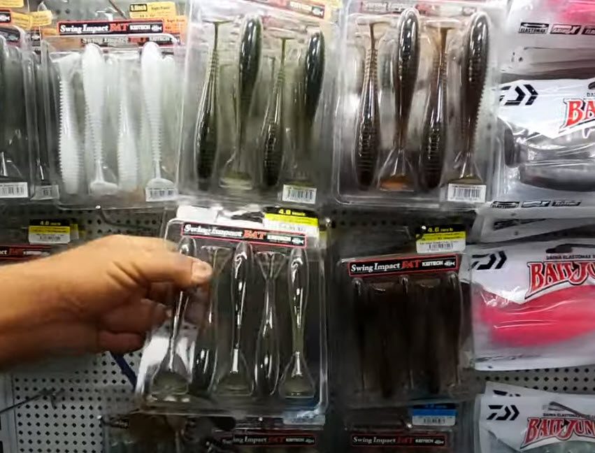Part of boat trip planning and preparation for a remote journey is to stock up on lures.