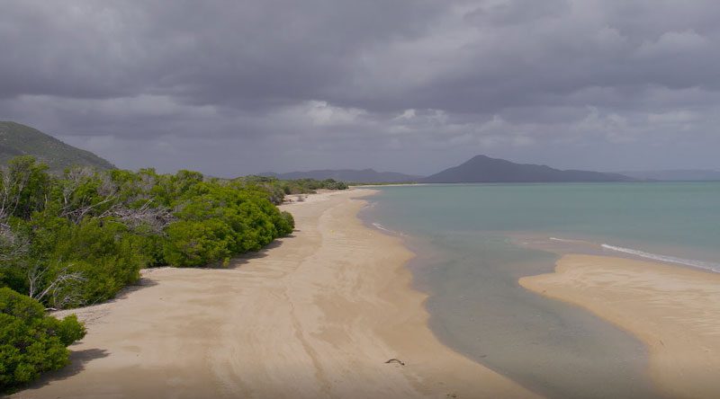 Camping at cape Melville beach access