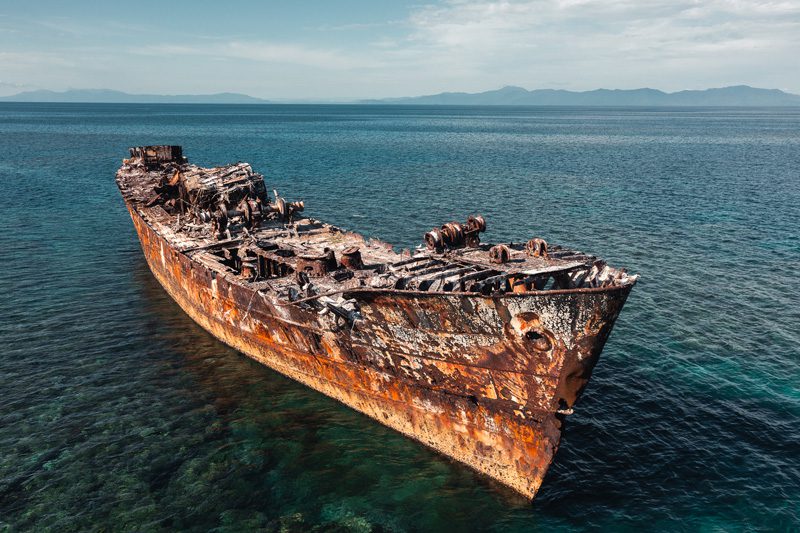 Shipwreck on Emily Reef