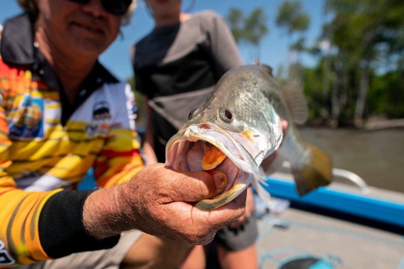 Fishing can be used as therapy to get kids minds off their troubles