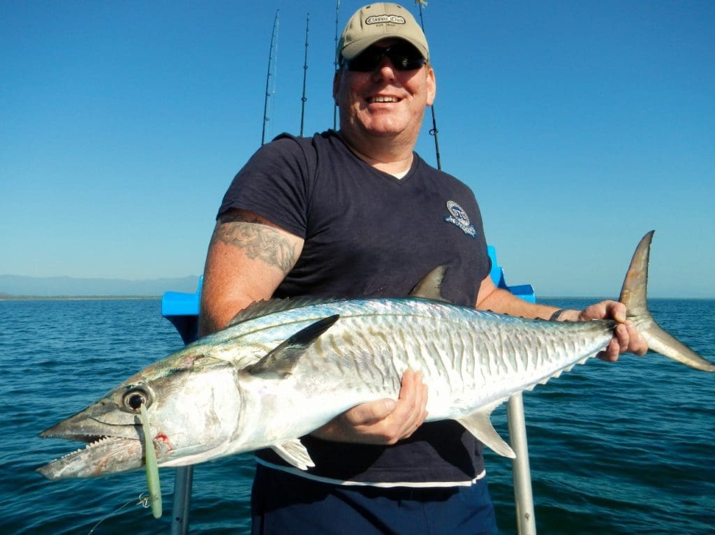 Fishing for mackerel in north Queelnsland