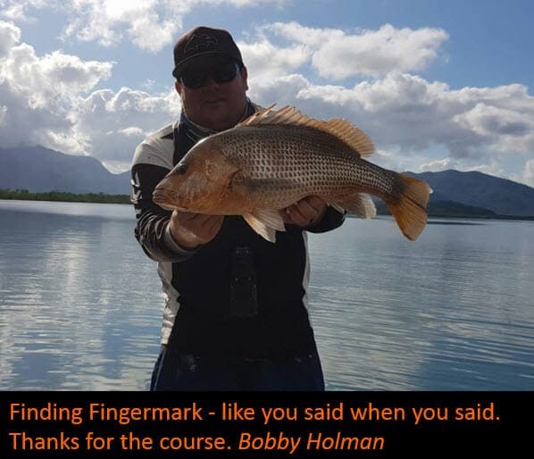 Finding Fingermark or Golden Snapper