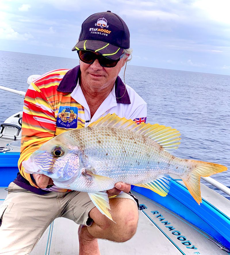 Robinsons sea bream caught fishing Cairns