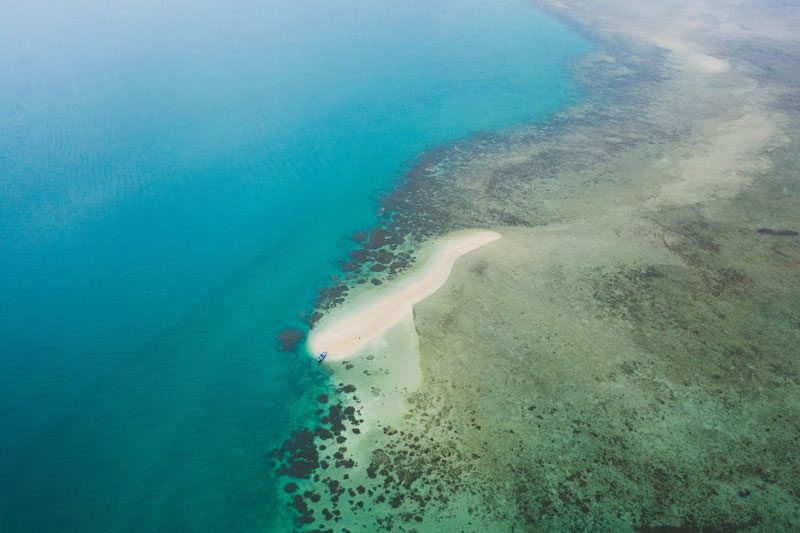 Un-named Sand Cay off Cooktown