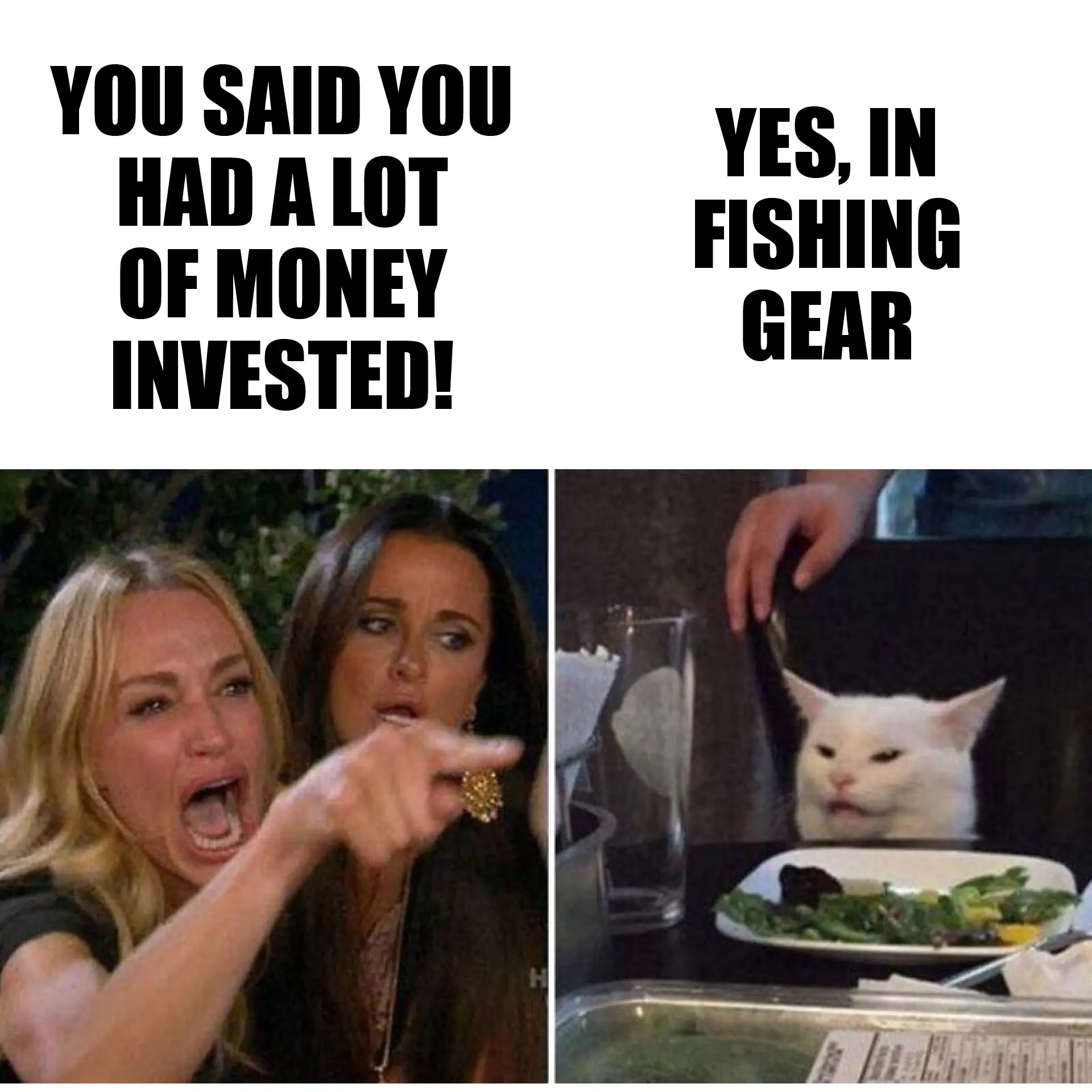fishing gear meme