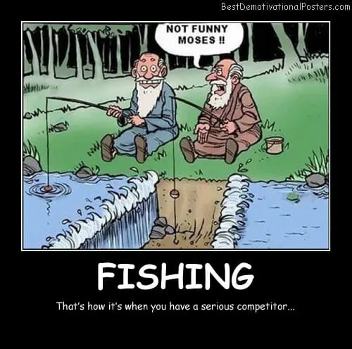 funny fishing memes moses
