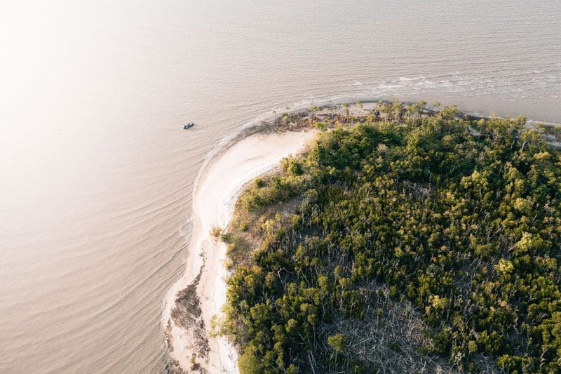 Hecate Point, Hinchbrook island near Cardwell