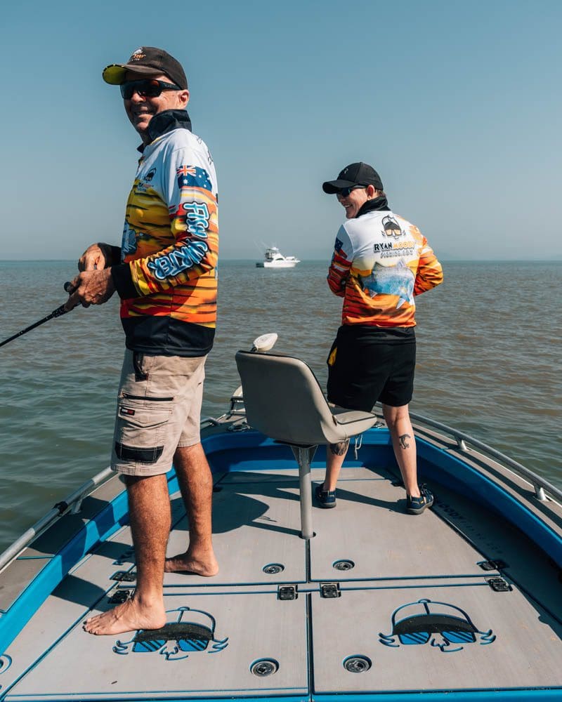 Fishing for barramundi in Cardwell