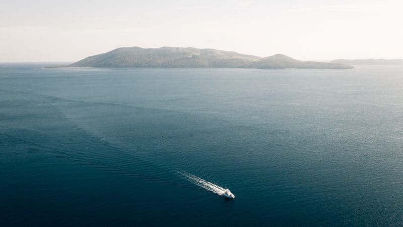 The Palm Islands group is located between Cairns and Townsville. 