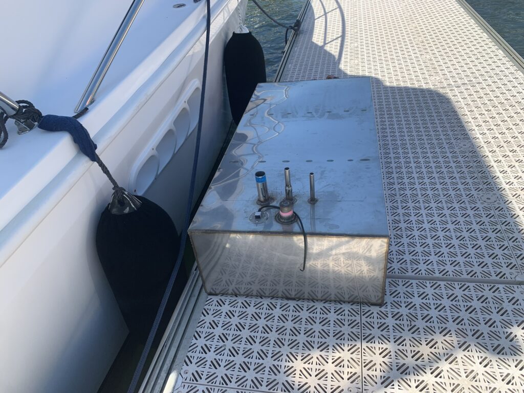 Brand new water tank for big boat