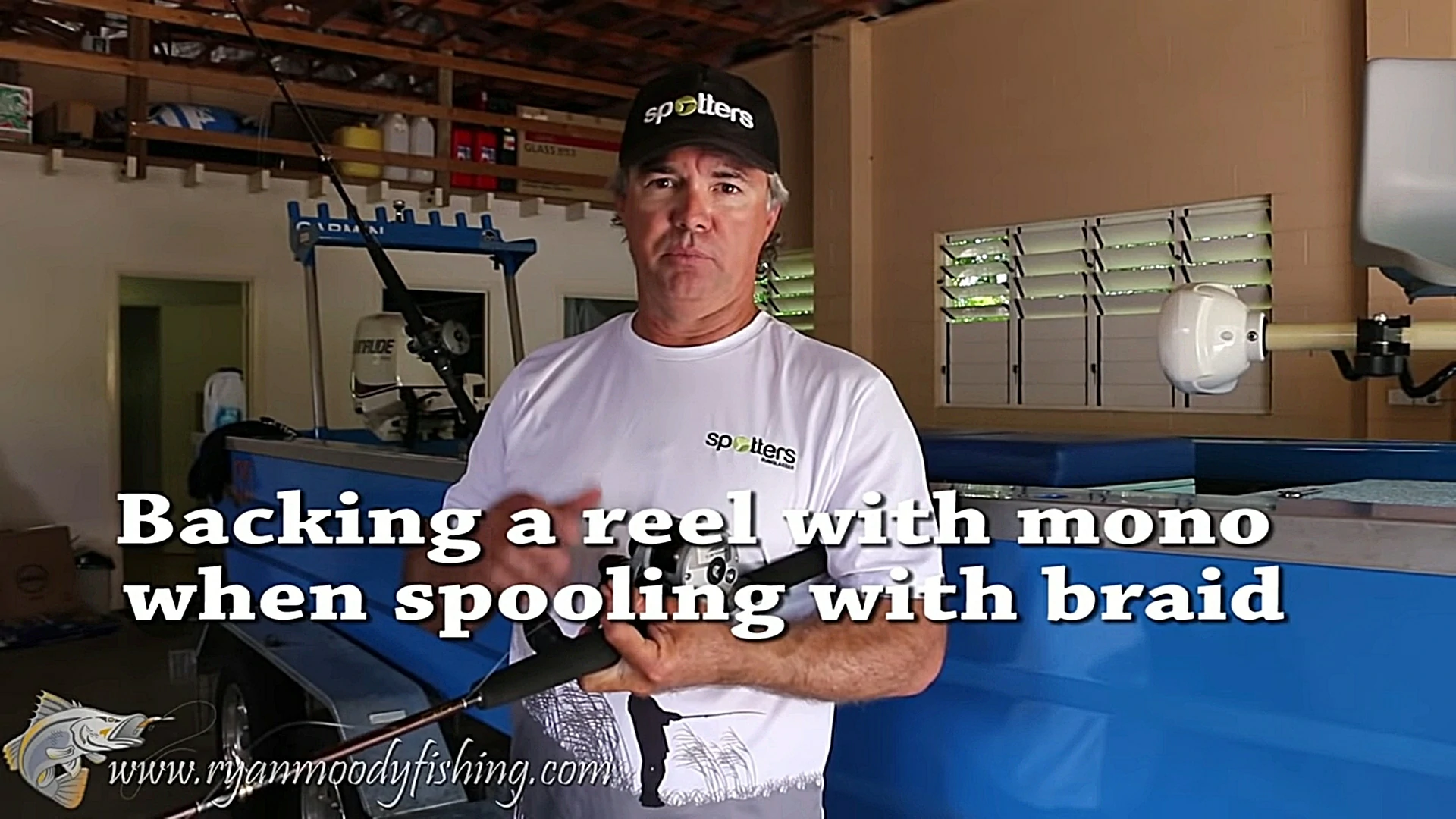 Spooling A Reel With Braid & Monofilament Line