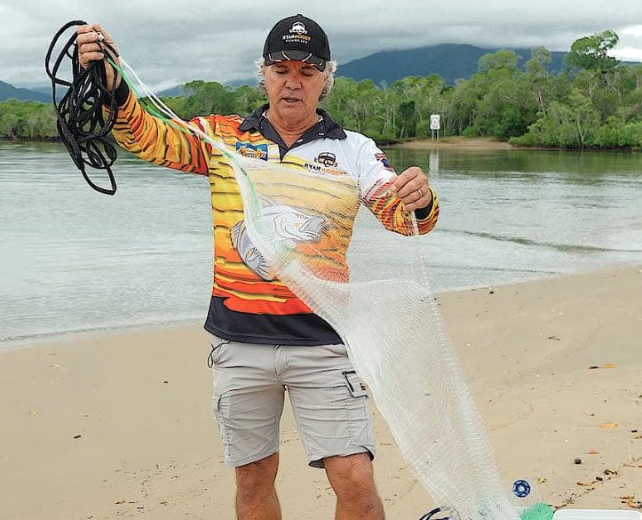 Choosing the right cast net for your target bait species - Ryan Moody  Fishing