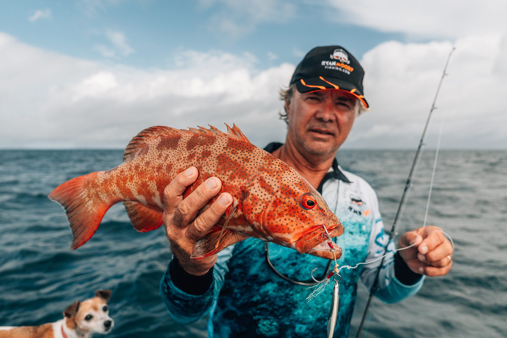 Fishing isolated spots for coral trout