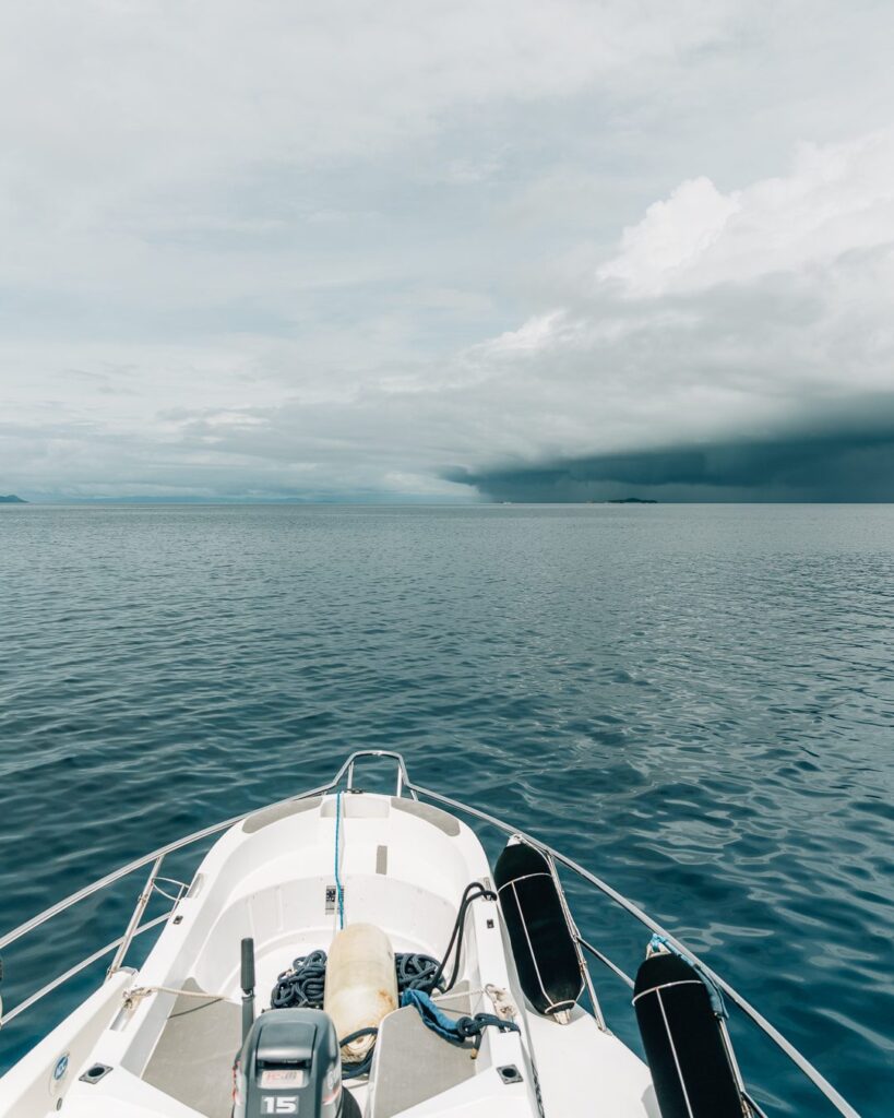 Looking for Wonky holes while cruising