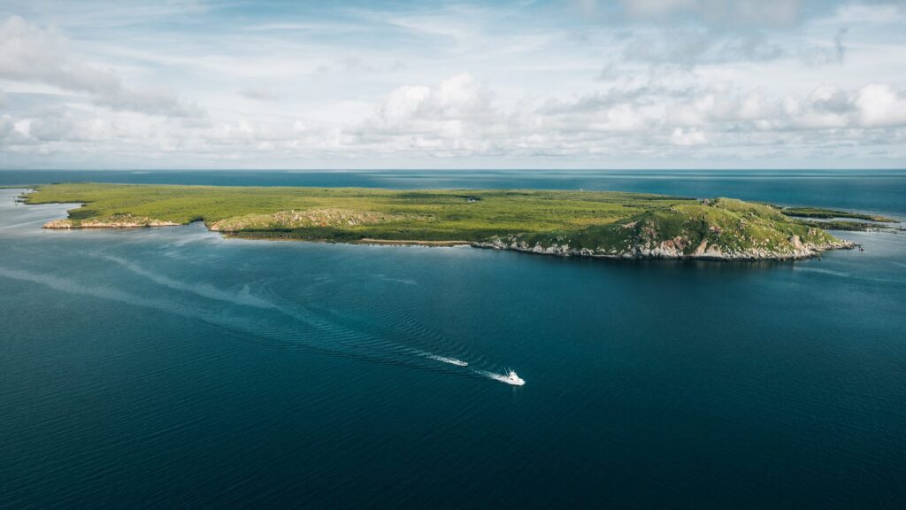 The channel between Howick and Houghton provided good protection.