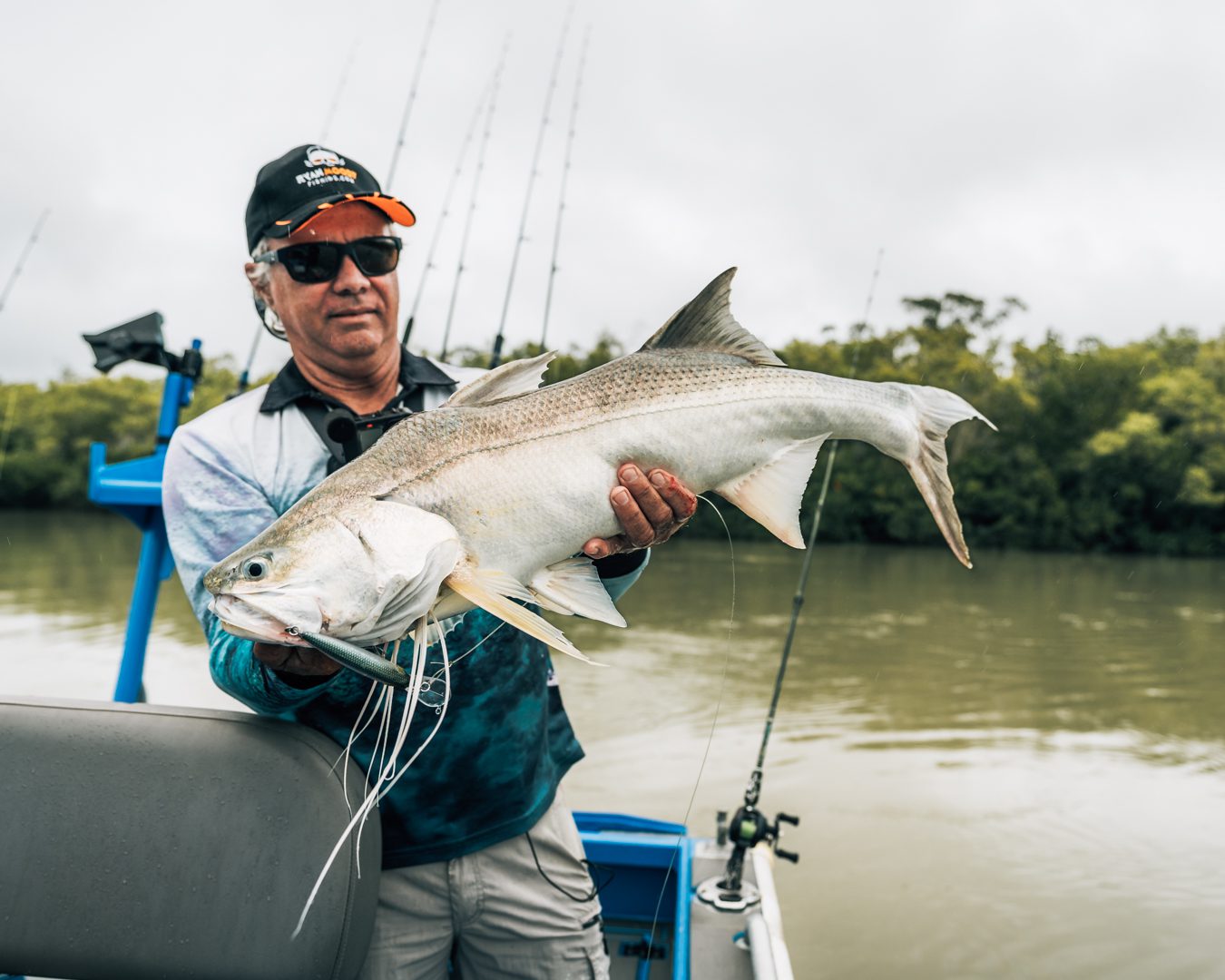 Picked up this threadfin exploring a new fishing location.