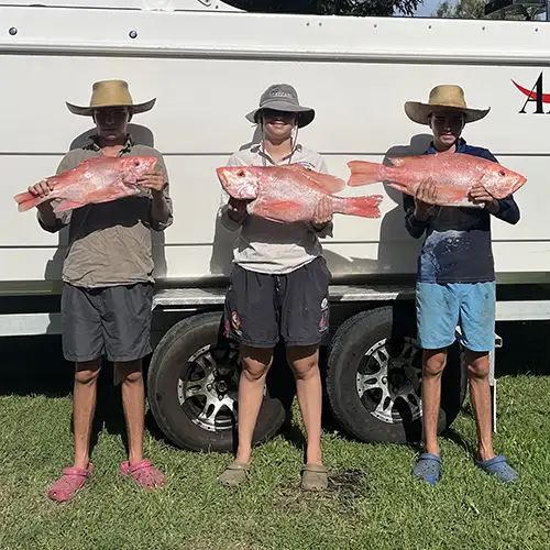 Trevor Bath fishing catch