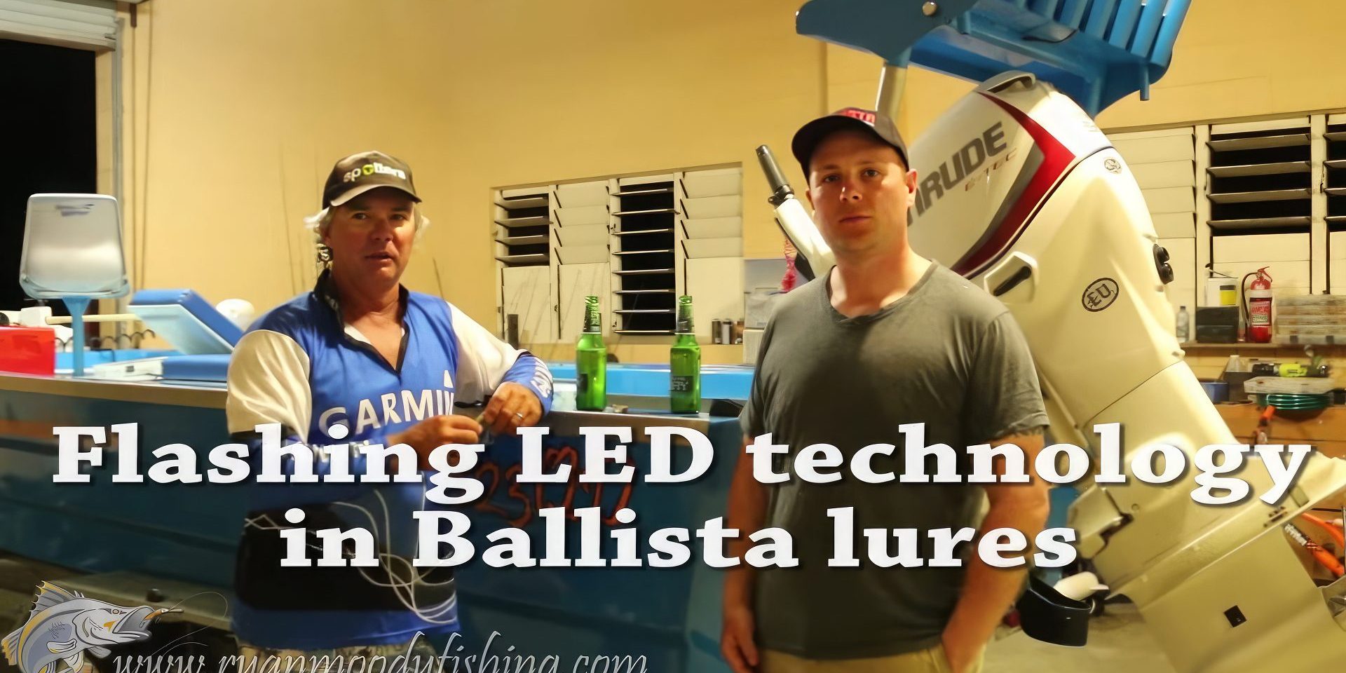 Catching barra using Balista LED lure technology-upscaled