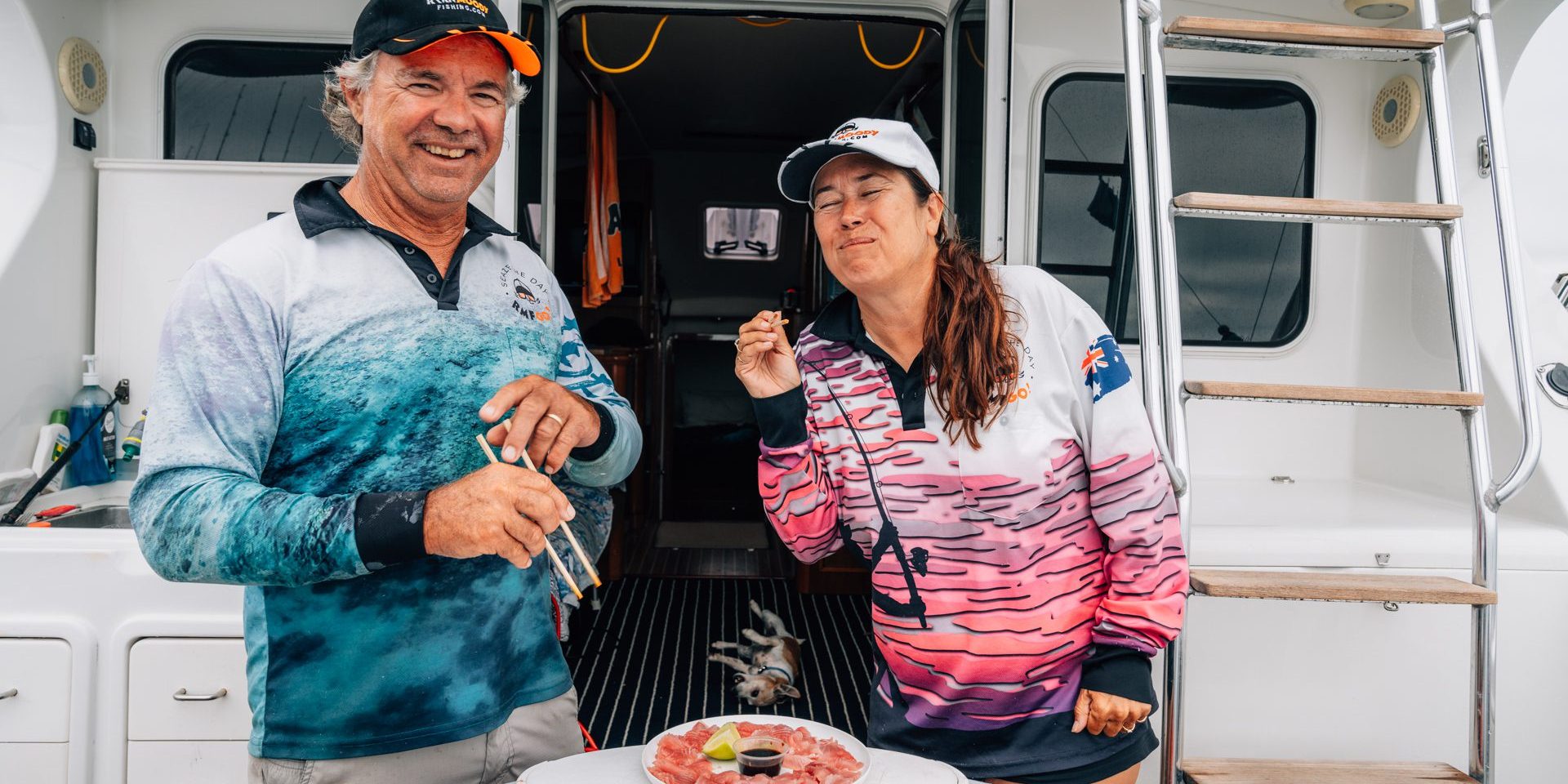 fresh jewfish recipe with tuna sashimi