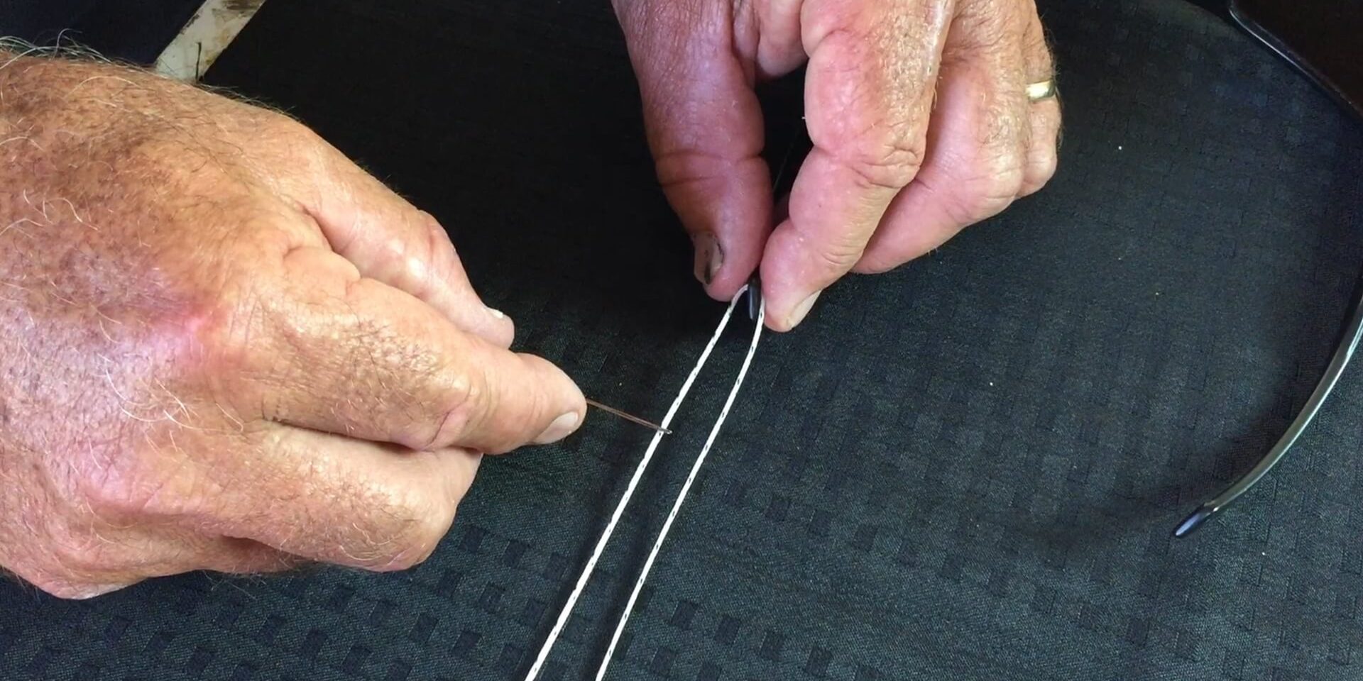 splicing dacron